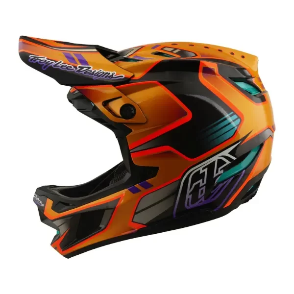 Producto - Casco de Carbono D4 Crest Dorado E840