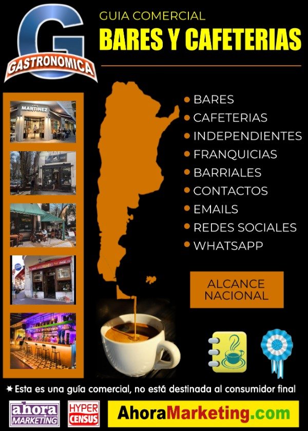 Producto - Guía de Bares y Cafeterías