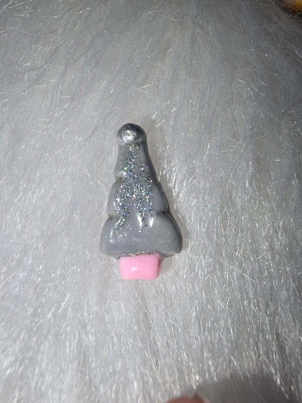 Producto - Imanes Niquelados Redondos MINI CON DIJE KAWAII NAVIDAD 3