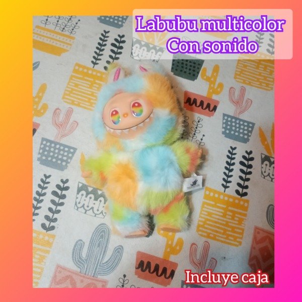 Producto - Labubu multicolor con sonido