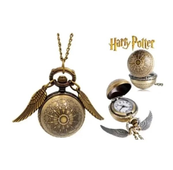 Producto - COLLAR HARRY POTTER -RELOJ SNITCH-