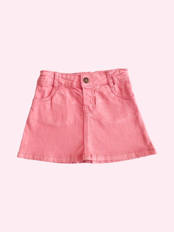 Producto - Pollera elastizada rosa oscuro Carters 4 años