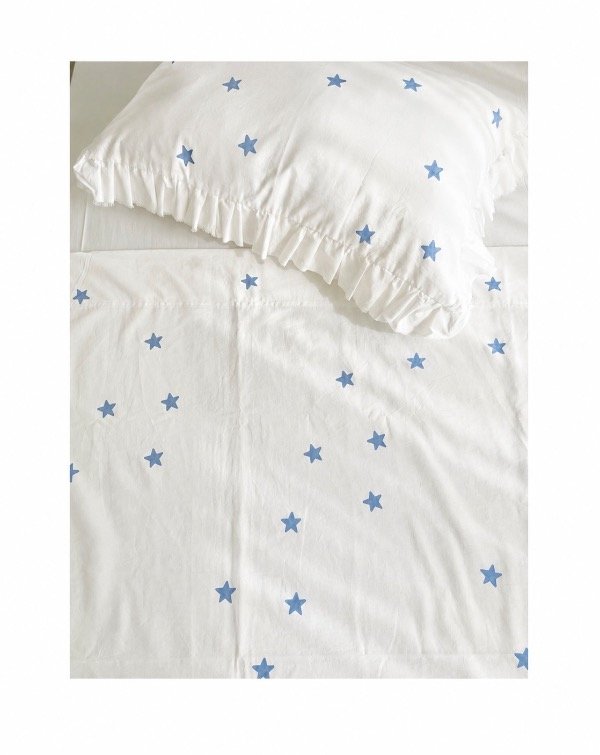 Producto - Sábanas estrellitas celestes