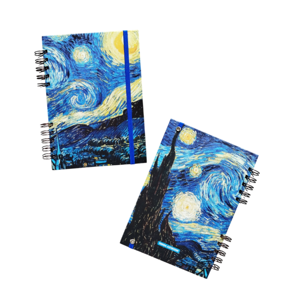 Producto - Cuaderno Tapa Dura La Noche Estrellada