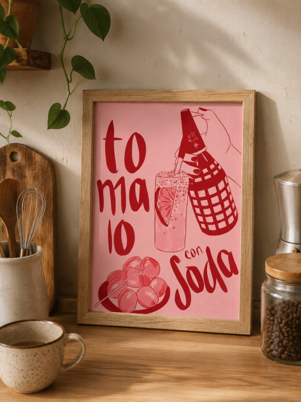 Producto - Cuadro- Tomalo con Soda