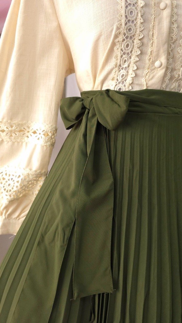 Producto - Falda Raffaela Verde! IMPORTADA NUEVA - 3