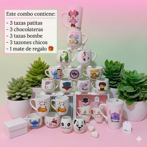 Producto - COMBO EMPRENDEDOR "PERSONAJES - 0