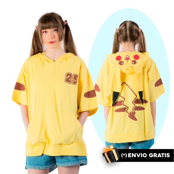 Producto - Remera Pikachu Shine Moda Harajuku - 0