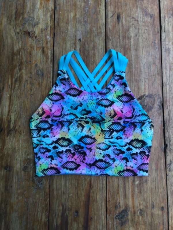 Tops estampa reptil
