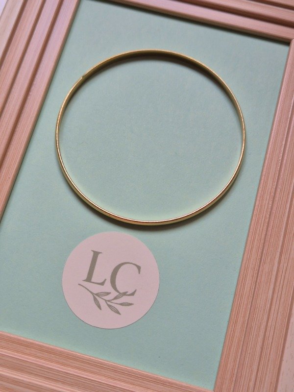 Producto - Esclava dorada 70mm 4mm