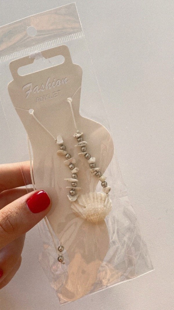 Producto - Tobillera White