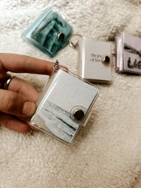 Producto - Llavero Album glitter