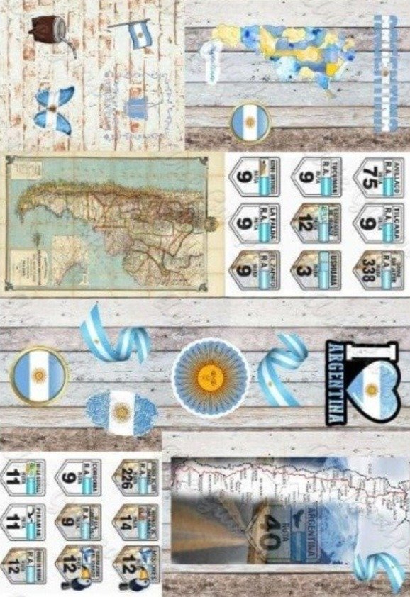 Producto - Lamina de Seda ARG004