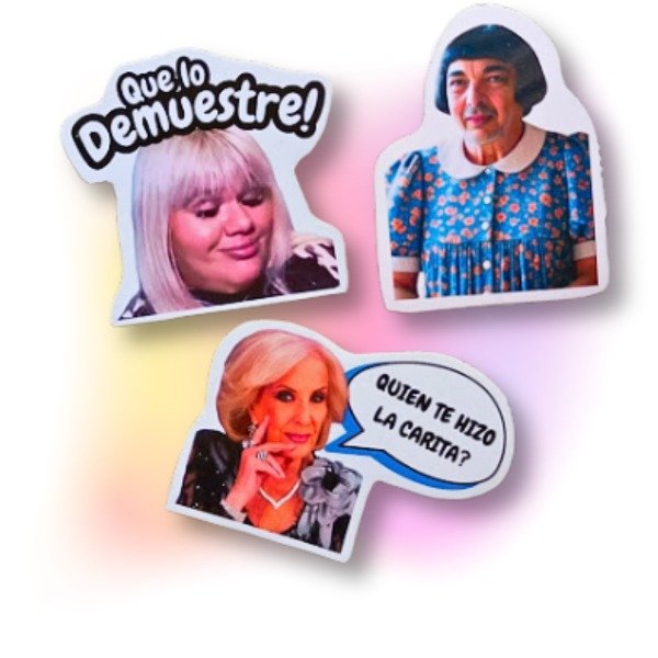 Producto - Packs de 3 stickers