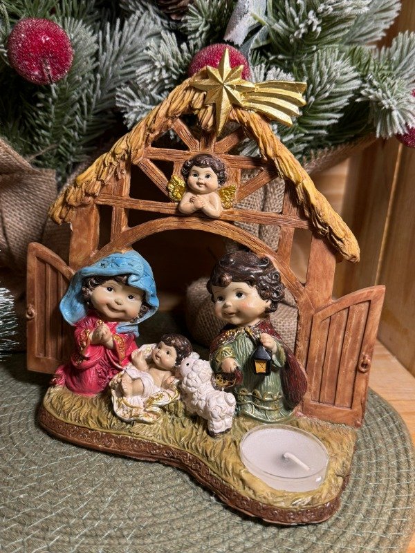 Producto - Pesebre con vela Nro. 1 (Efectivo: 55.120)