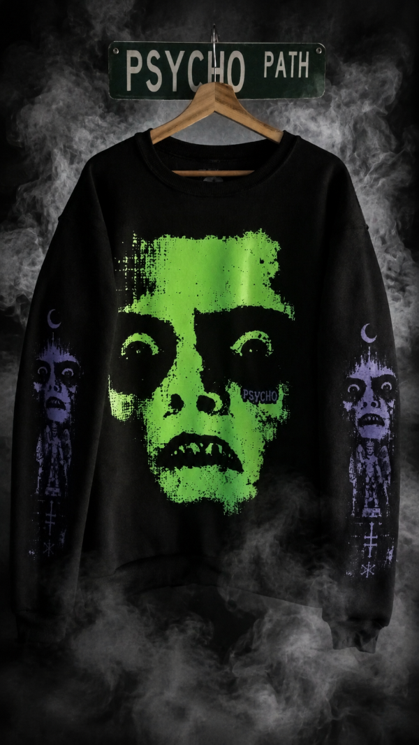 Producto - Buzo Pazuzu frente y espalda