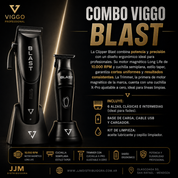 Producto - COMBO VIGGO C. BLAST + T BLAST