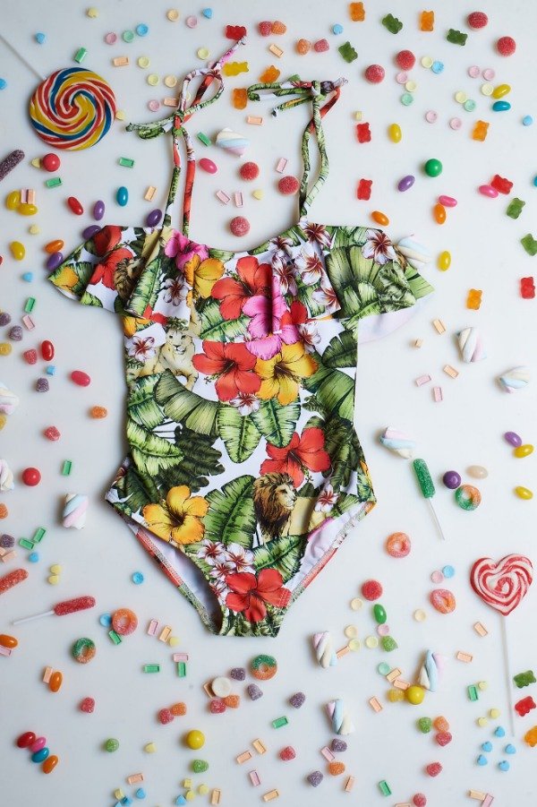 Producto - Entera volado estampado Pukao