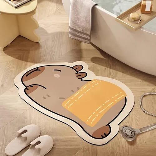 Producto - Alfombra de Baño Capibara Antideslizante