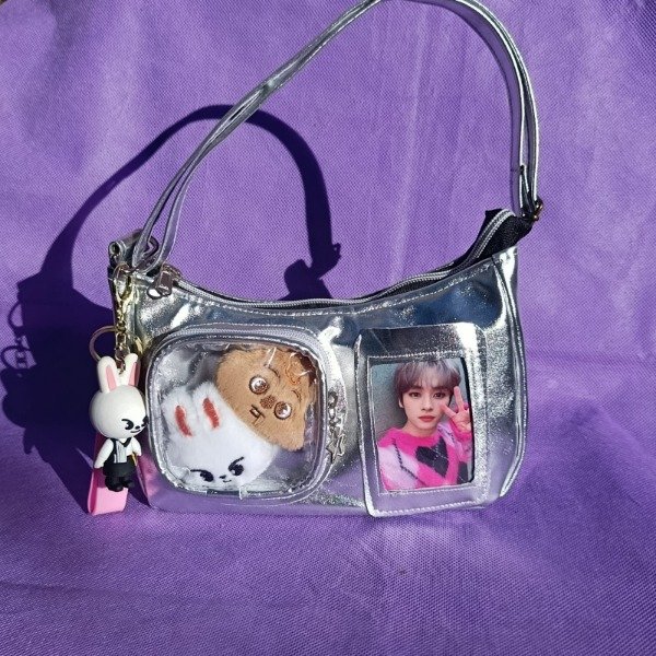 Producto - Mini bag plateada