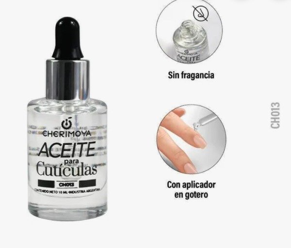 Producto - Aceite para cuticula cherimoya gotero