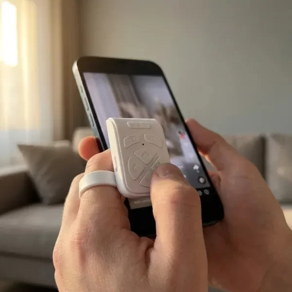 Producto - Anillo Control Remoto Bt Celular Pasá Videos, Sacá Fotos sin Tocar la Pantalla - 5