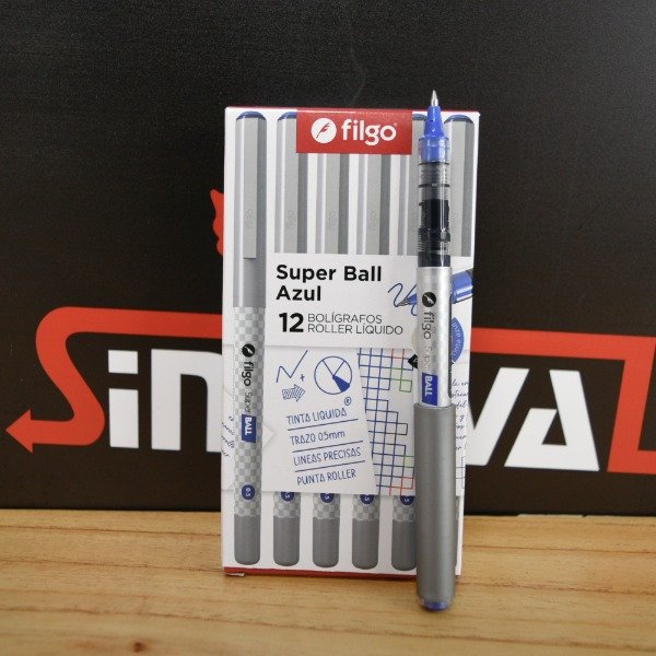 Producto - BOLIGRAFO ROLLER LIQUIDO SUPER BALL 0.5 SB5-C12-03