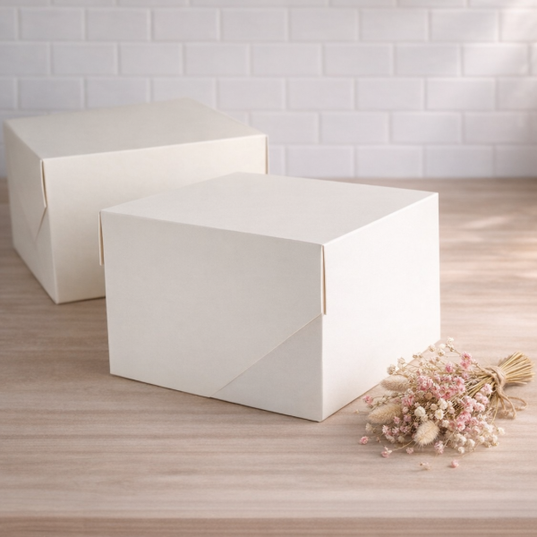 Producto - Caja apilable con apertura frontal 12x12x10 - ideal mini tortas - 0