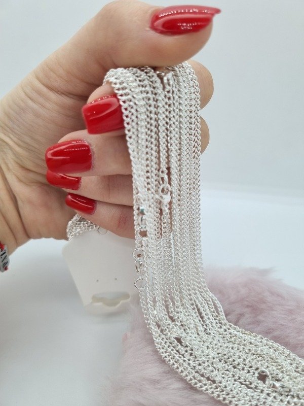 Producto - Cadena acero blanco x10u lcl094 50cm