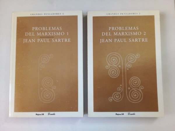 Producto - Problemas del marxismo - Jean Paul Sartre - Página/12 Losada 2004 - 2 vols