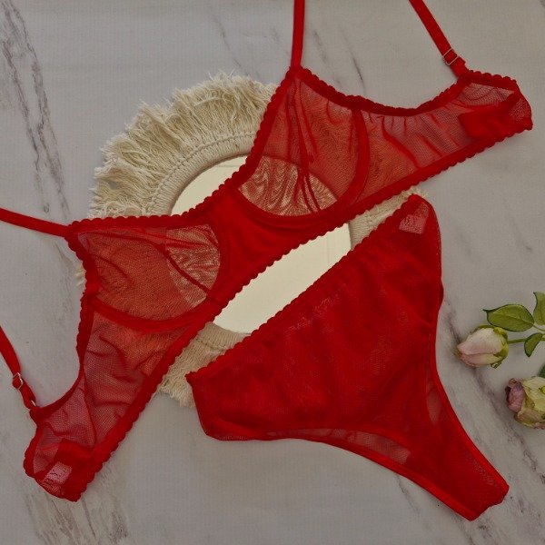 Producto - Conjunto microtul tiro alto - talle 85