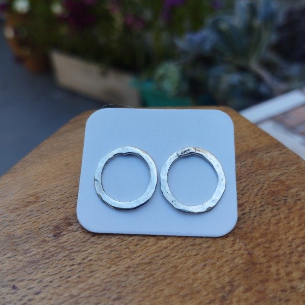 Producto - Aros "O" Plata 925 D