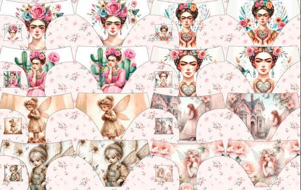 Producto - Frente para Hacer Culotte en Modal Con Lycra doble Rebote Frida y Haditas