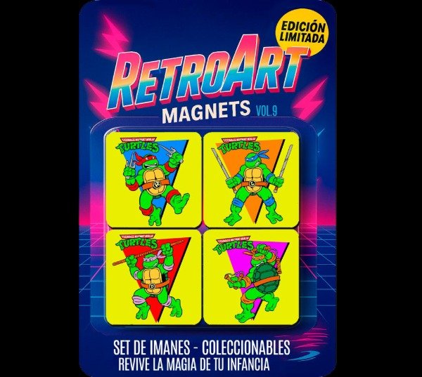 Producto - Set de Imanes Teenage Mutant Ninja Turtles