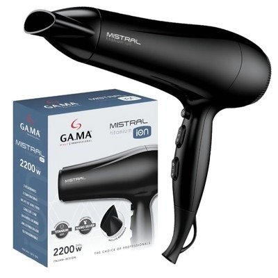 Producto - SECADOR DE CABELLO GAMA MISTRAL ION TITANIUM / CODIGO C8