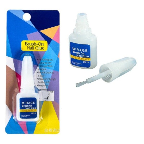 Producto - PEGAMENTO  PARA UÑAS POSTIZAS CON PINCEL