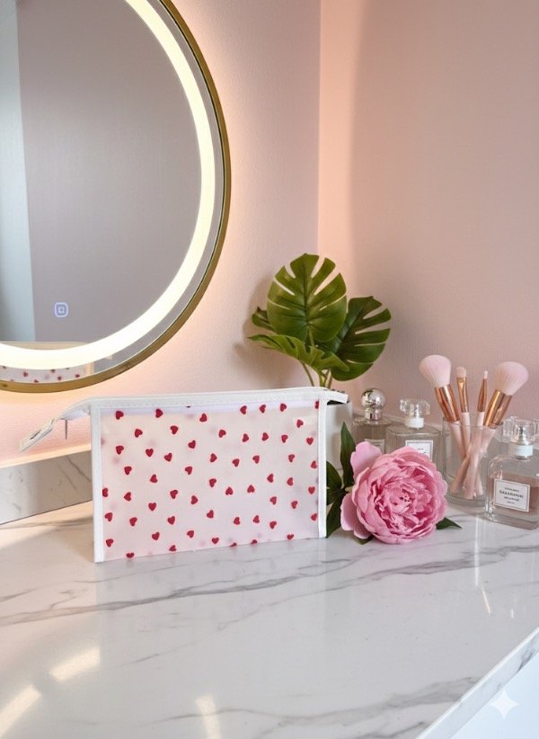 Producto - Porta cosméticos Heart ROJO