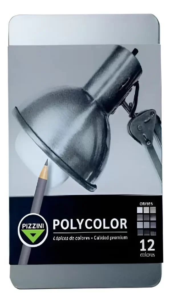 Producto - LAPICES DE COLOR PIZZINI x12 GRISES