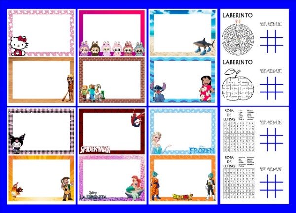 Producto - Plantilla para pizarras 1