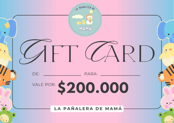 Producto - GIFT CARD 200MIL