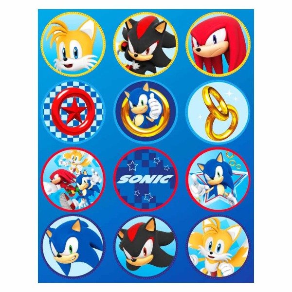 Producto - Sticker troquelado SONIC x24un