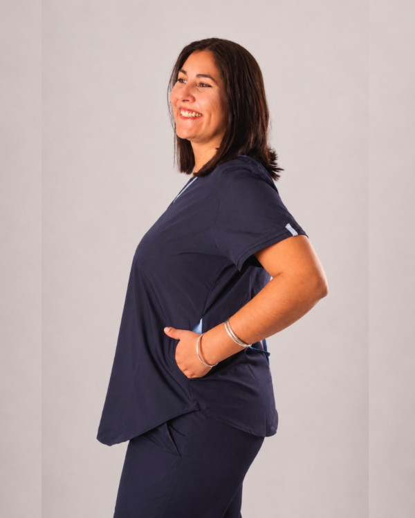 Producto - Ambo Jungla Azul con Celeste - 2
