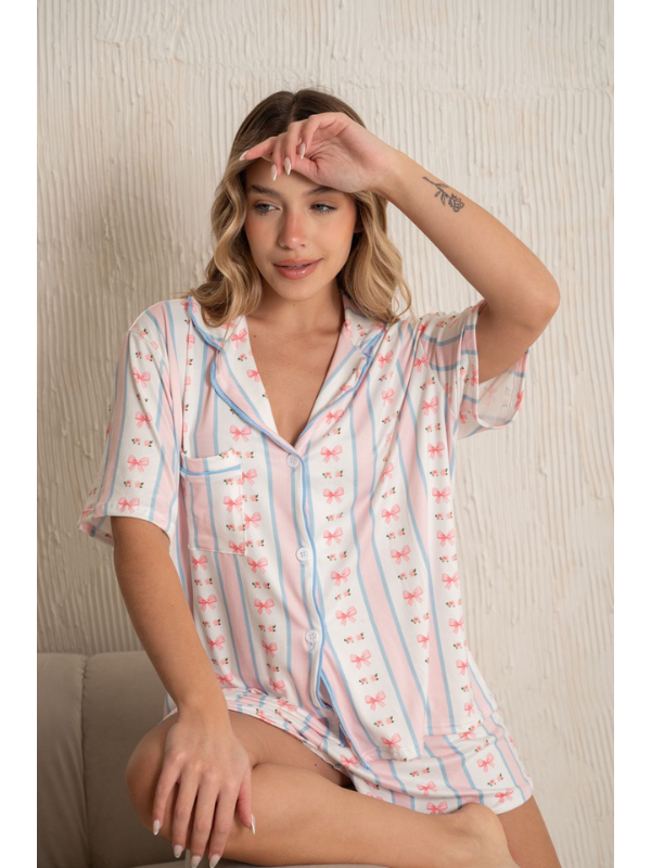 Producto - Pijama Camisero Corto Coquette