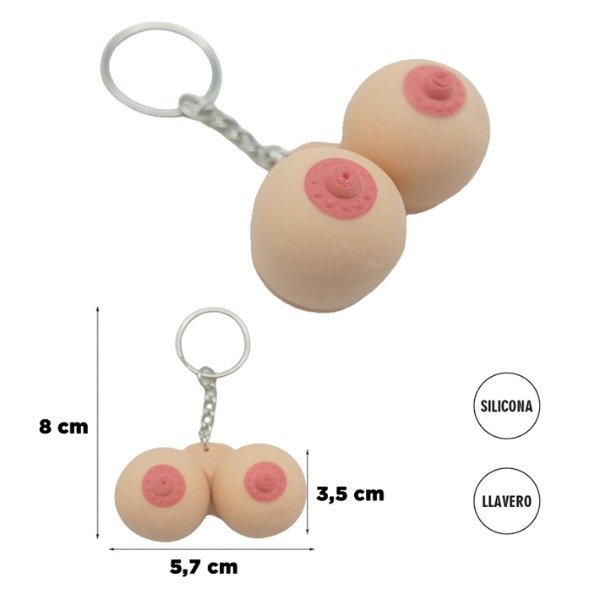 Producto - LLAVERO SENO PELLIZCABLE