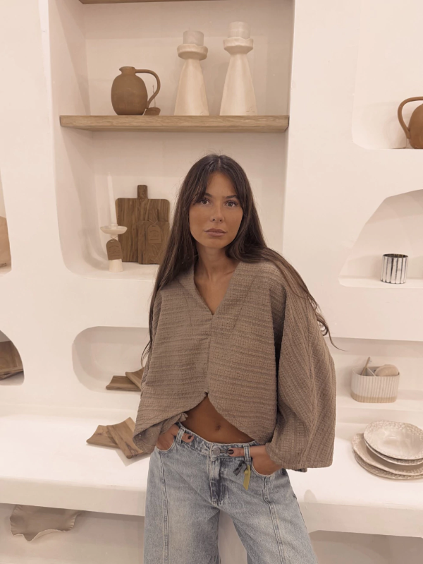 Producto - PONCHO EARTH / BROWN