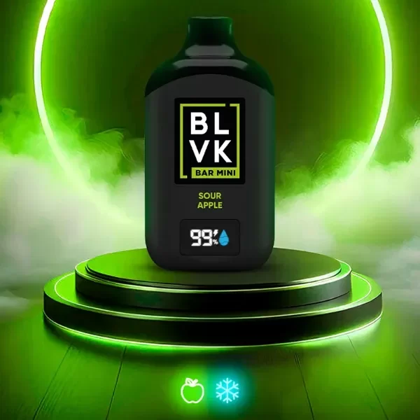 Producto - BLVK BAR MINI 13K - SOUR APPLE