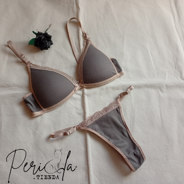 Producto - Conjunto Triángulo Morley Gris Topo