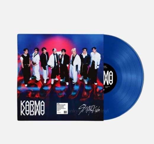 Producto - STRAY KIDS ALBUM KARMA - VINILO CLEAR SAPPHIRE VER