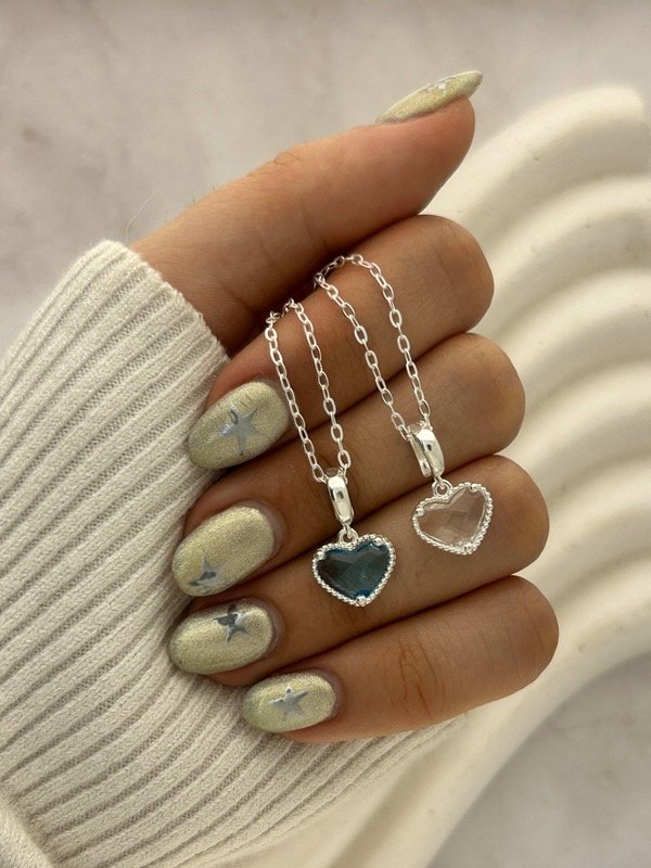 Producto - CADENA CORAZÓN CRISTAL EN SOBRE PARA MAMÁ 0025