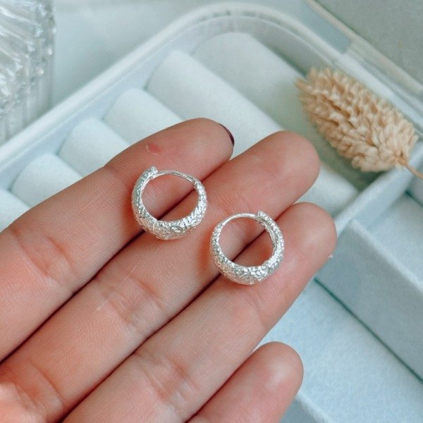 Producto - Aros Argolla Sami Laminados Plata 925